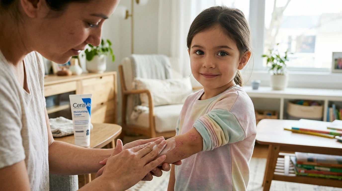 Dermatite Atópica em Crianças: Por Que Pediatras Recomendam Ceramidas