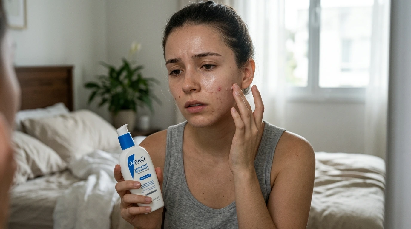 CeraVe no Rosto Causa Espinha? O Que os Usuários Relatam