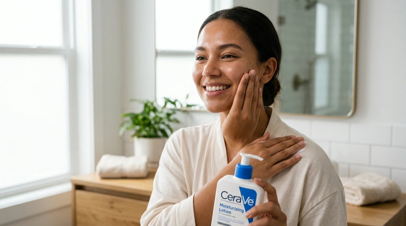 Pele Oleosa no Rosto e Seca no Corpo: Como o CeraVe Resolve