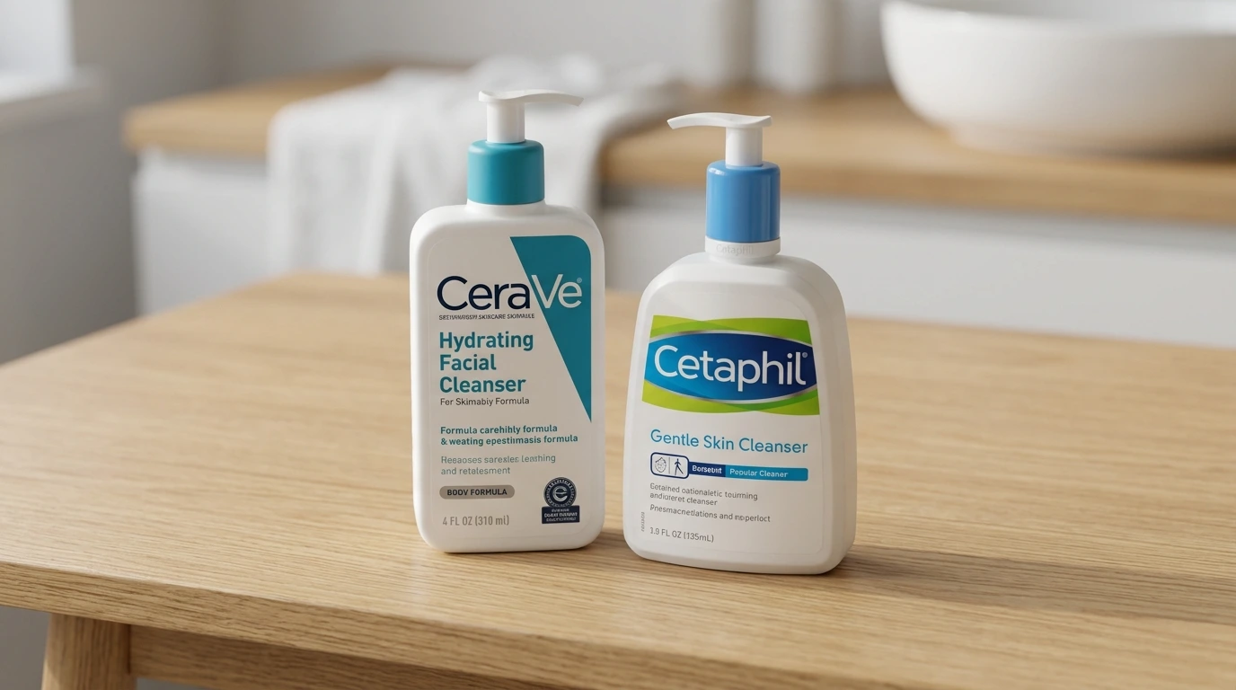 Diferença entre CeraVe e Cetaphil: Ingredientes e Preço