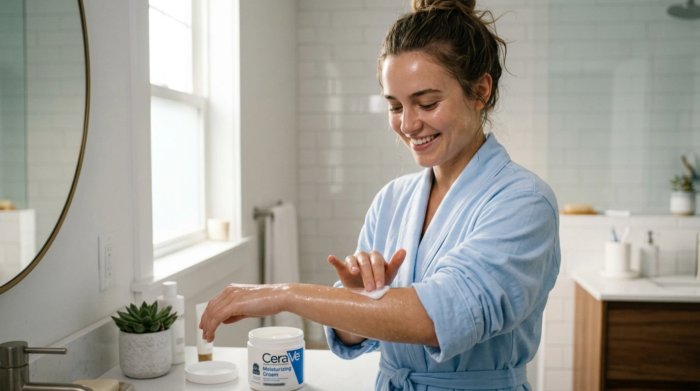 CeraVe Após o Banho: O Momento Ideal Para Rosto e Corpo
